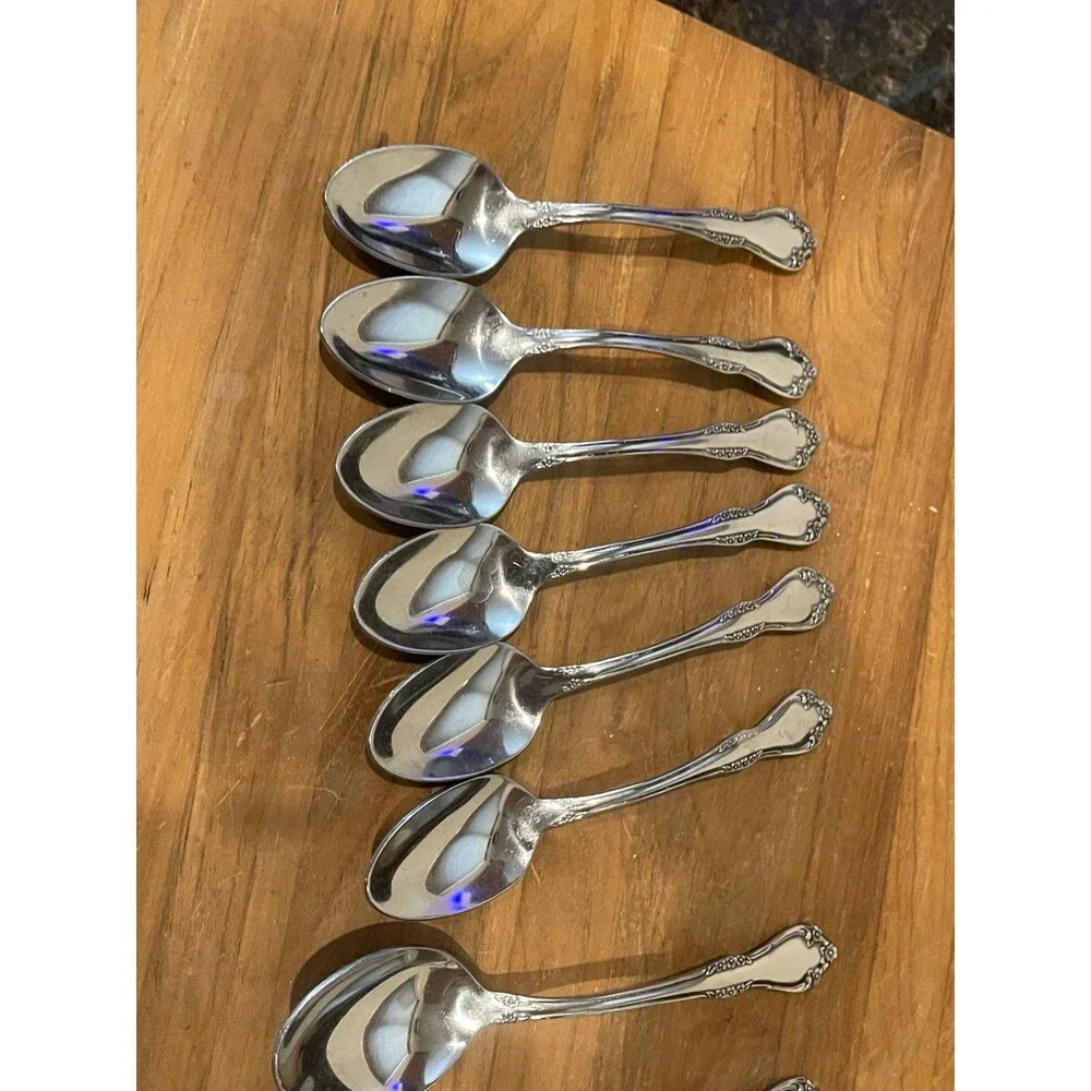 12 piece ONEIDA stainless MANSFIELD flatware